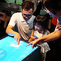 『らくがき水族館』シンガポール常設のお知らせ